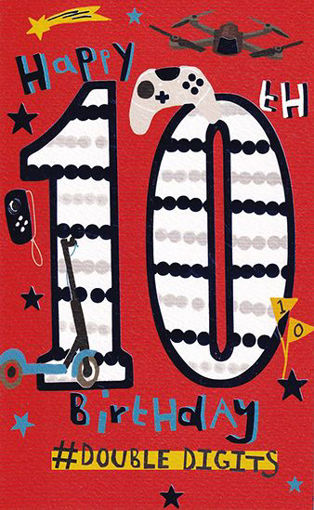 Picture of 10TH BIRTHDAY CARD